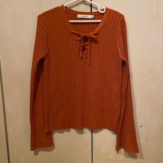 マウジー(moussy)のMOUSSY ニットトップス(ニット/セーター)