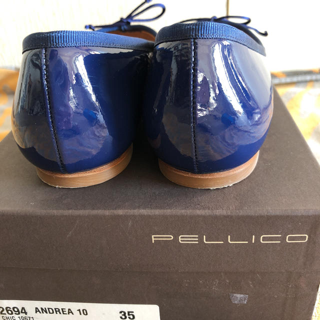 PELLICO SUNNYフラットバレーシューズ35 ネイビー 2