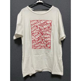 ジーユー(GU)のMARVEL ロゴ プリント Tシャツ(Tシャツ/カットソー(半袖/袖なし))