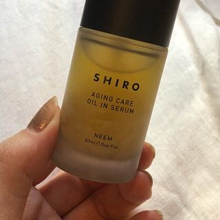 シロ(shiro)のshiro ニームオイルインセラム(オイル/美容液)