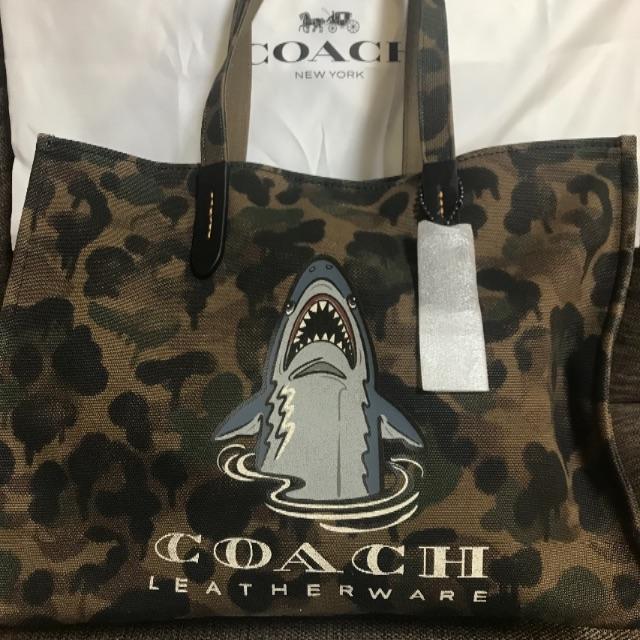 COACH - coach シャーキー トートバック
