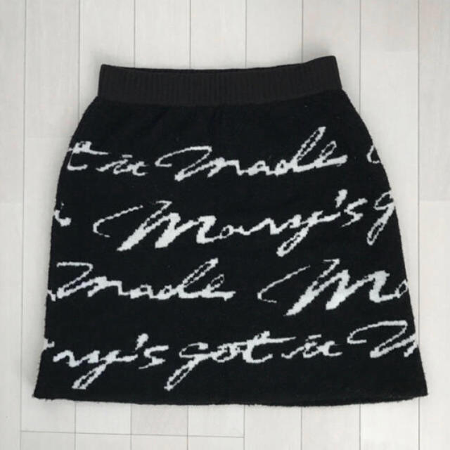 MARY QUANT(マリークワント)のマリクワ ニットスカート レディースのスカート(ミニスカート)の商品写真