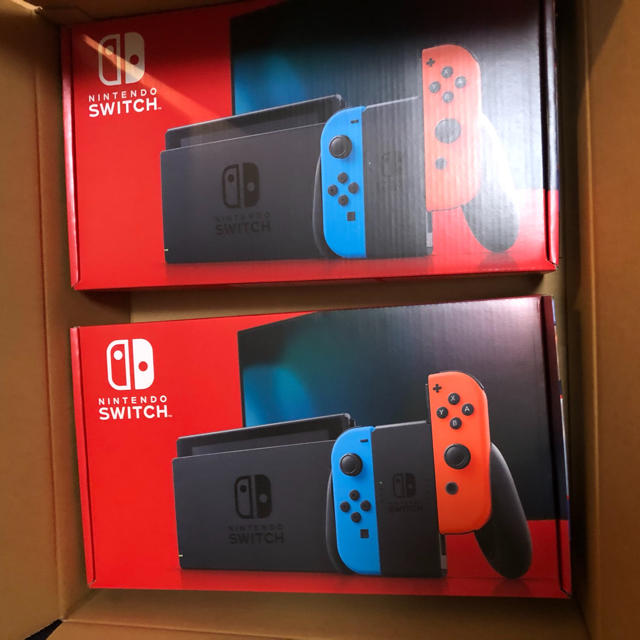 HOT新作登場】 Nintendo Switch - Nintendo switch 本体 (ブルー・レッド