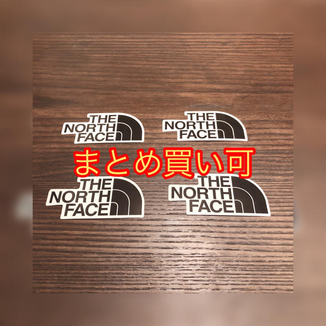 THE NORTH FACE(ザノースフェイス)のTHENORTHFACE ステッカー　4枚セット 自動車/バイクのバイク(ステッカー)の商品写真