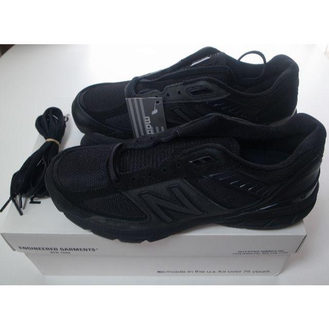 US10約28cmエンジニアドガーメンツ new balance スニーカー black 28