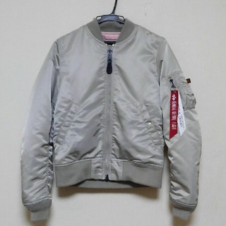 アルファインダストリーズ(ALPHA INDUSTRIES)のアルファ×アーバンリサーチ MA-1 別注 コラボ【★ICE.GRAY★M★】(ナイロンジャケット)