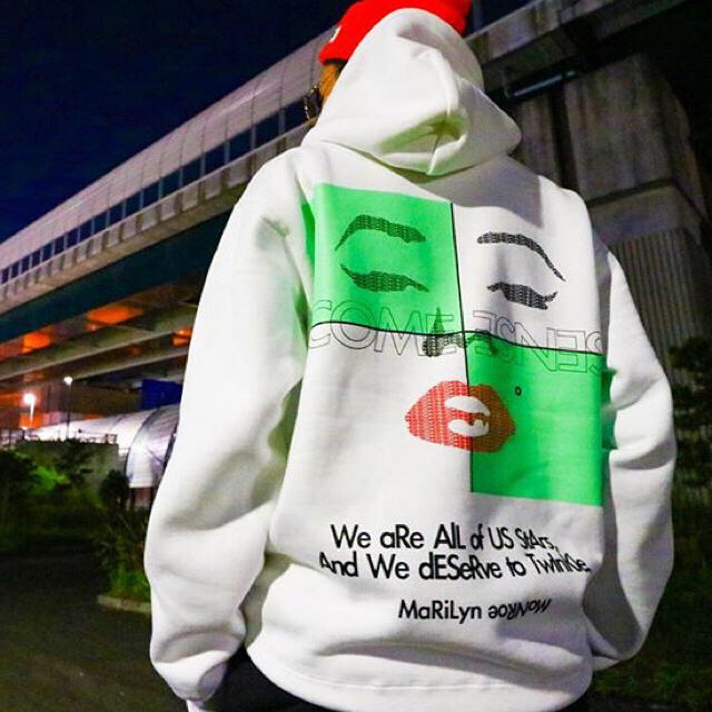 Supreme(シュプリーム)の最終値下げ【XL】MaRiLyn hoodie comesense マリリン メンズのトップス(パーカー)の商品写真