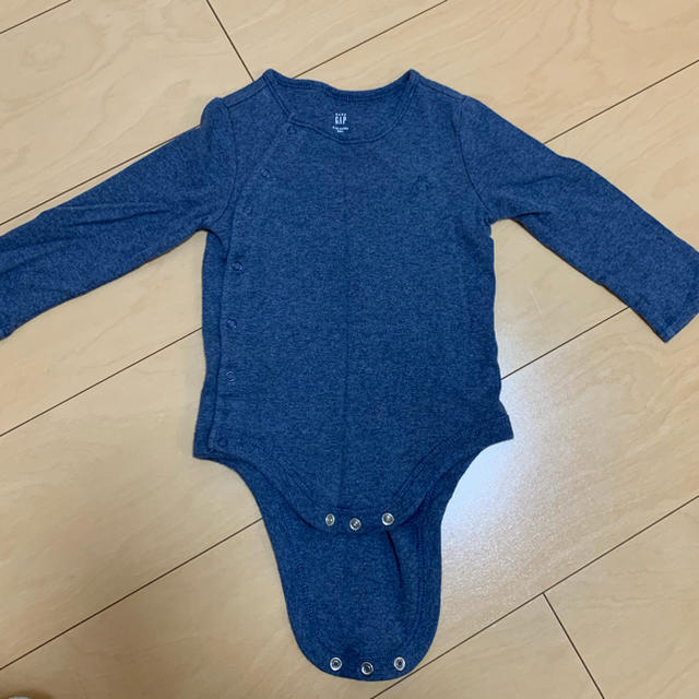 babyGAP(ベビーギャップ)のbaby gap くまさん🧸肌着ロンパース3枚セット キッズ/ベビー/マタニティのベビー服(~85cm)(ロンパース)の商品写真