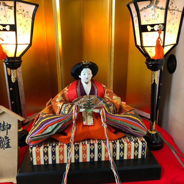 隆山作 お雛 七段 - インテリア小物 隆山作 お雛 七段 - インテリア小物