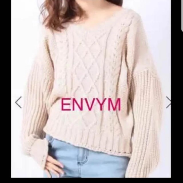 ENVYM(アンビー)の新品♥ENVYM   ニット レディースのトップス(ニット/セーター)の商品写真