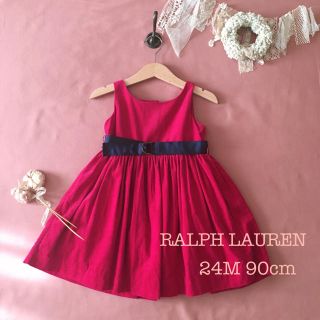 ラルフローレン(Ralph Lauren)のRALPH LAUREN | ラルフローレンコーデュロイ ドレスワンピース⑅*(ワンピース)