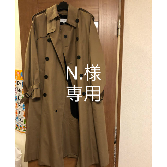 超安い】 ハイク HIKE 美品 - HYKE サイズ1 トレンチコート BIG