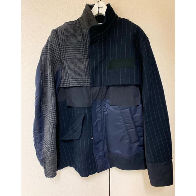 sacai(サカイ)の12/1(日)まで限定値下げ【超美品149040円】sacai 18aw  メンズのジャケット/アウター(ブルゾン)の商品写真