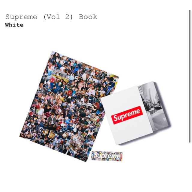 Supreme(シュプリーム)のSupreme Vol.2 Book エンタメ/ホビーの雑誌(ファッション)の商品写真