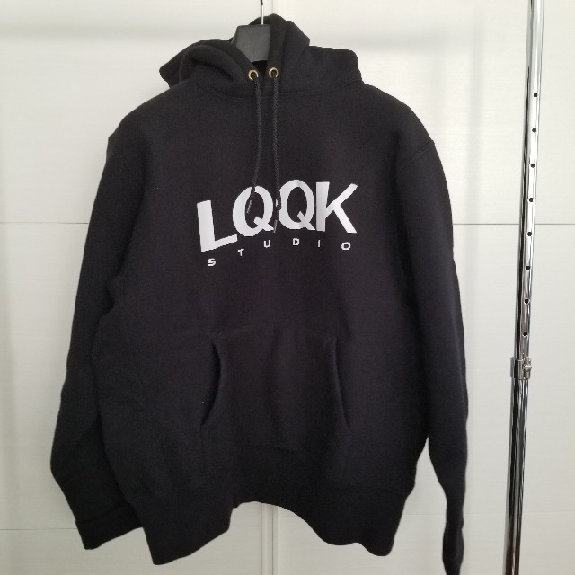 LQQK STUDIO Logo Hoody Black