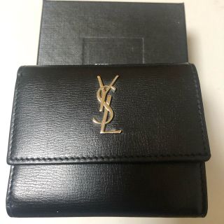 サンローラン(Saint Laurent)のサンローラン 三つ折り財布 今だけ値下げ！！(折り財布)