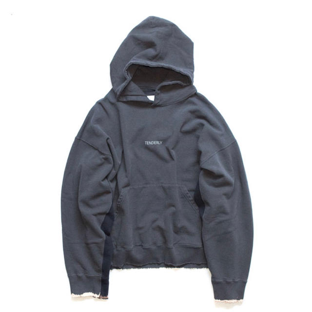 【stein】OVERSIZED REBUILD SWEAT HOODED