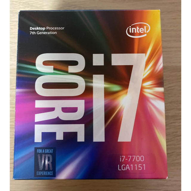 【期間限定送料無料】 Intel CPU Core i7-7700 3.6GHz 4コア/8スレッド PCパーツ