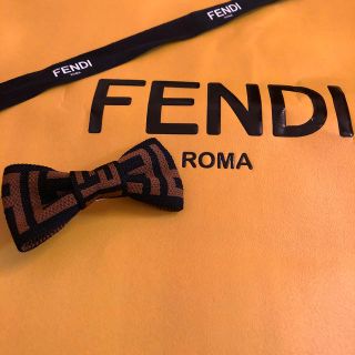 フェンディ(FENDI)のFENDIリボンヘアピン(ヘアピン)