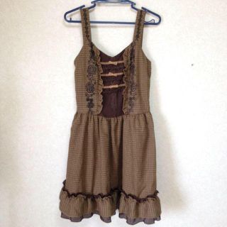 アクシーズファム(axes femme)の【axes】ワンピース(ひざ丈ワンピース)