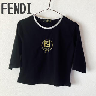 フェンディ(FENDI)のFENDI トップス  七部丈　美品(カットソー(長袖/七分))