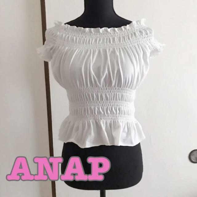 ANAP(アナップ)のANAP オフショルカットソー レディースのトップス(カットソー(半袖/袖なし))の商品写真