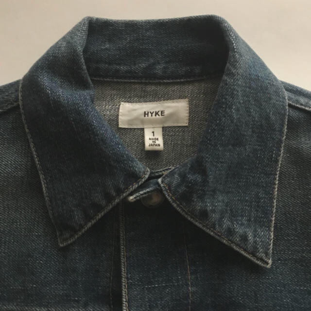 HYKE(ハイク)の【HYKE】デニムジャケット type2／size1 レディースのジャケット/アウター(Gジャン/デニムジャケット)の商品写真