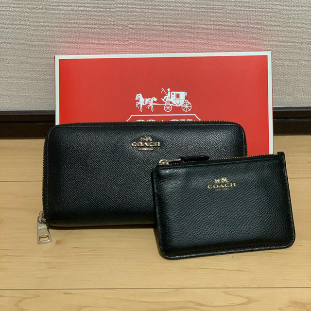 COACH(コーチ)のCoach コーチ　長財布　カードケース　黒 メンズのファッション小物(長財布)の商品写真