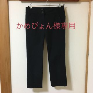 セオリー(theory)のTheory セオリー パンツ 黒 サイズ0 アンクル丈(カジュアルパンツ)