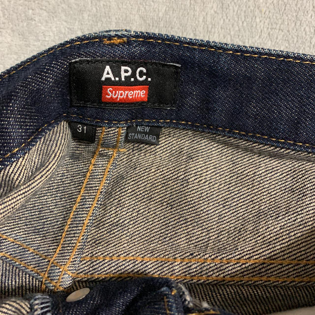 supreme a.p.c コラボ ジーンズ 31