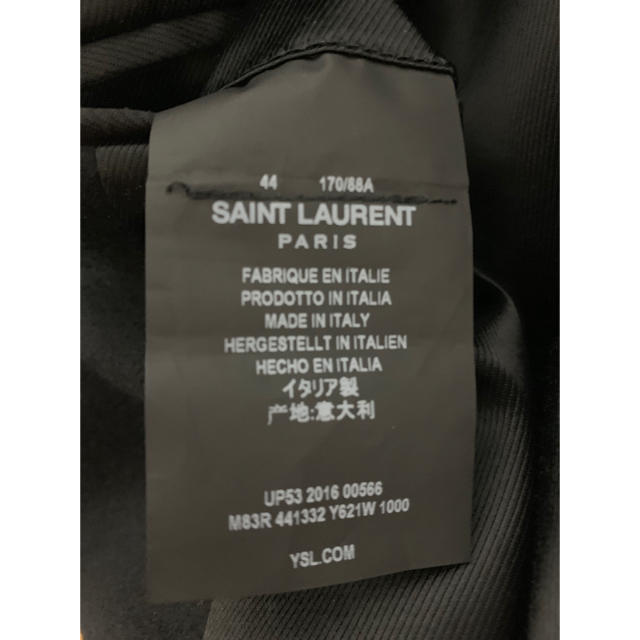 Saint Laurent(サンローラン)の【Saint Laurent】オフィサーコート メンズのジャケット/アウター(チェスターコート)の商品写真