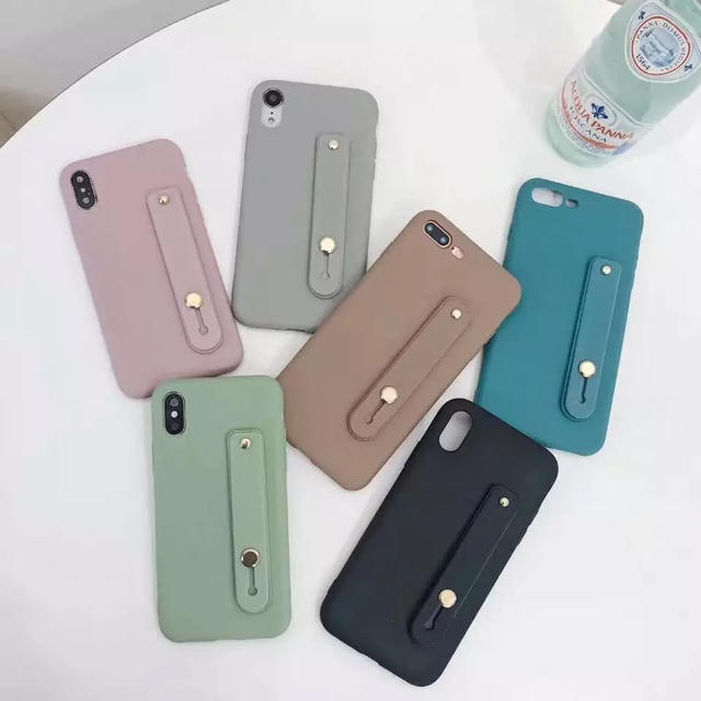 値下げ☆取手付きで持ちやすい！iPhoneXR ケース☆アイフォンケース スマホ/家電/カメラのスマホアクセサリー(iPhoneケース)の商品写真