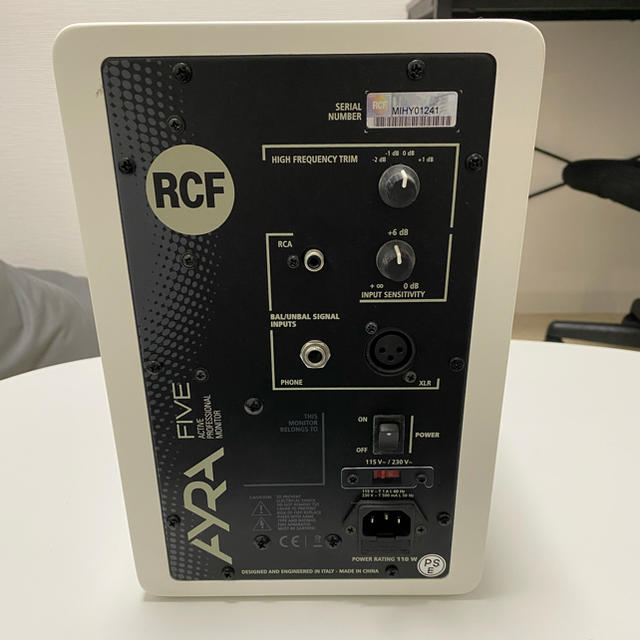 RCFスピーカー　RYRA5 左右セット週末限定値下げ中