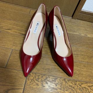 ダイアナ(DIANA)の新品　ダイアナ パンプス　ワイン(ハイヒール/パンプス)