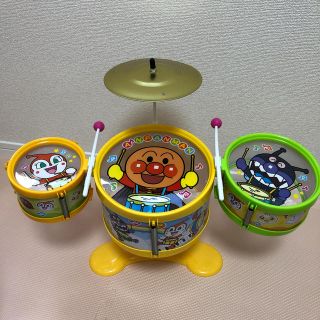 アガツマ(Agatsuma)のアンパンマンおおきなドラムセット(楽器のおもちゃ)