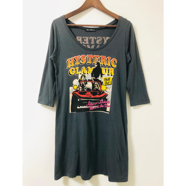 HYSTERIC GLAMOUR(ヒステリックグラマー)のHYSTERIC GLAMOUR 3枚セット ロンT Tシャツワンピ レディースのトップス(Tシャツ(長袖/七分))の商品写真