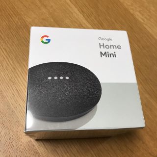 グーグルホームミニ Google GOOGLE HOME  CHARCOAL(スピーカー)