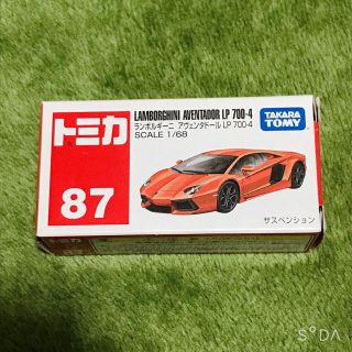 タカラトミー(Takara Tomy)のトミカ87 ランボルギーニ(ミニカー)