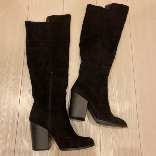 フォーエバートゥエンティーワン(FOREVER 21)のスエード ロング/ニーハイ ブーツ　23.5〜24cm(ブーツ)