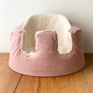 バンボ(Bumbo)の数量限定 バンボカバー 冬ピンク ハンドメイド コーデュロイ ハンドメイド(その他)