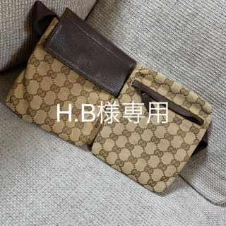 グッチ(Gucci)のGUCCIウエストバックボディバッグ(ウエストポーチ)