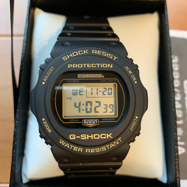 ネイバーフッド  NEIGHBORHOOD G-SHOCK 時計腕時計(デジタル)