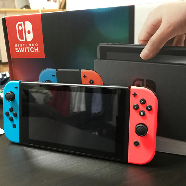 Nintendo Switch Joy-Con (L) ネオンブルー/ (R)