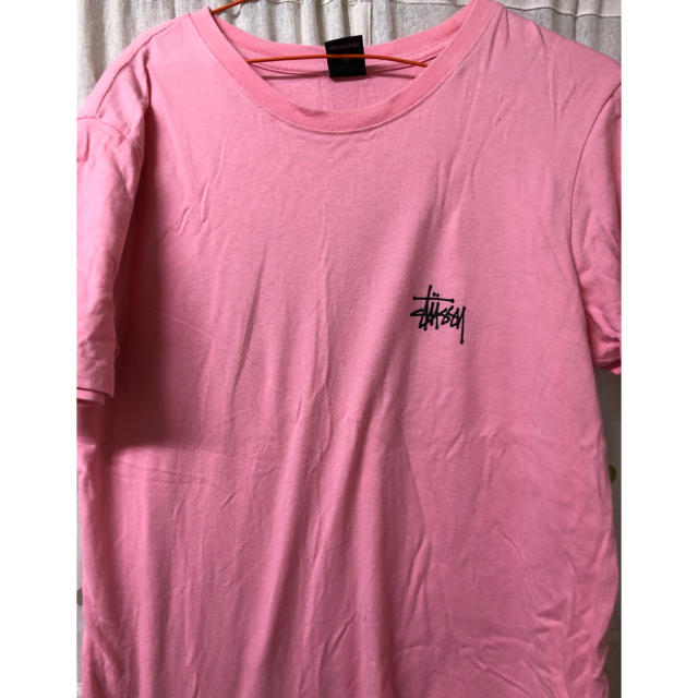 STUSSY(ステューシー)のSTUSSY Tシャツ　ピンク レディースのトップス(Tシャツ(半袖/袖なし))の商品写真