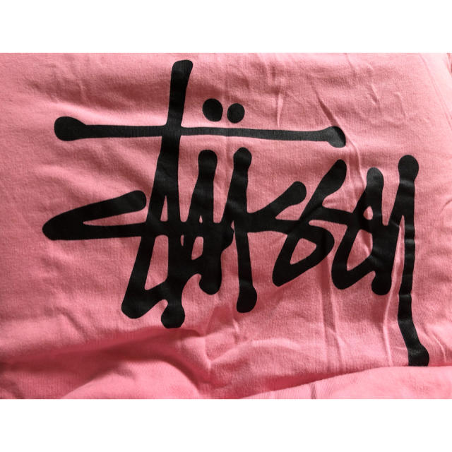 STUSSY(ステューシー)のSTUSSY Tシャツ　ピンク レディースのトップス(Tシャツ(半袖/袖なし))の商品写真