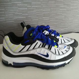 ナイキ(NIKE)のnike airmax98 マックス racer blue(スニーカー)