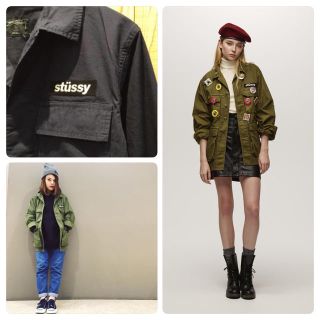 ステューシー(STUSSY)のSTUSSY MilitaryShirt(ミリタリージャケット)