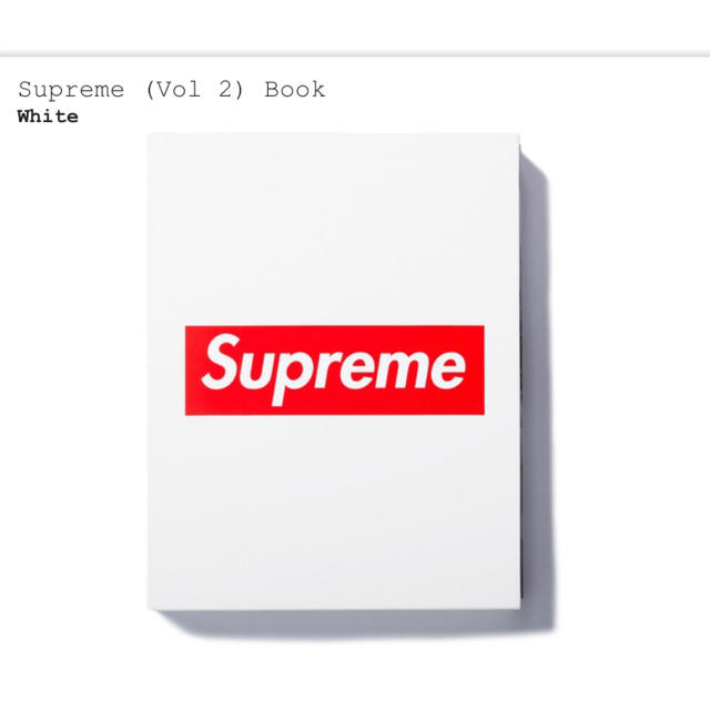 supreme (Vol 2) Book ステッカーなし