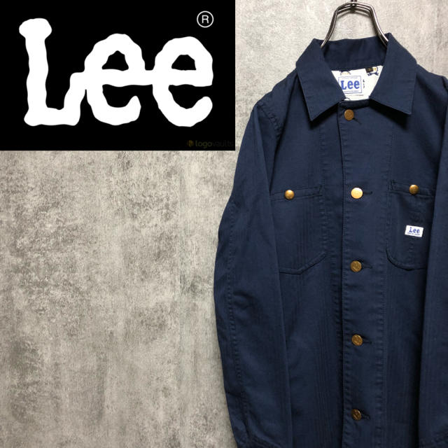 Lee(リー)の【ロックララ命様専用☆】Lee♡ロゴタグ入り裏地総柄ステンカラーワークコート レディースのジャケット/アウター(ロングコート)の商品写真