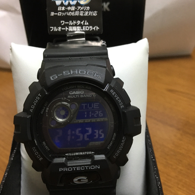 CASIO G-shock GW-8900A-1JFブラック